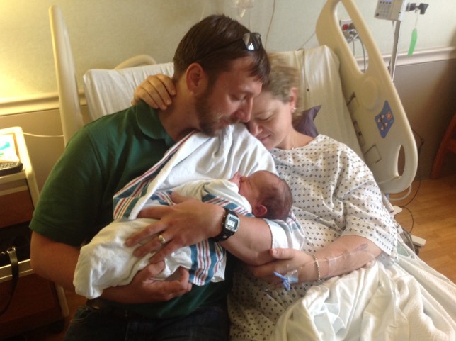 6/1/2014: Catherine with her Parents