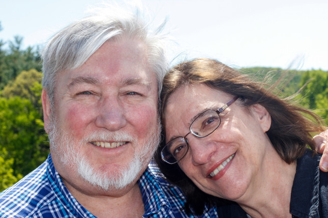 5/24/2015: Dziadziuś Paweł and Babcia Krysia