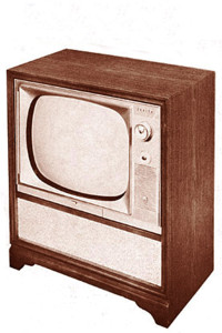 My Dad purchased a 21 inch Zenith black & white television set when my Mom and my brother and sisters moved to America in late June 1959